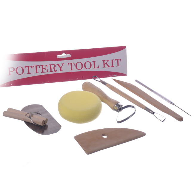 Pottery Tool Kit - 8 pieces - Art & Craft