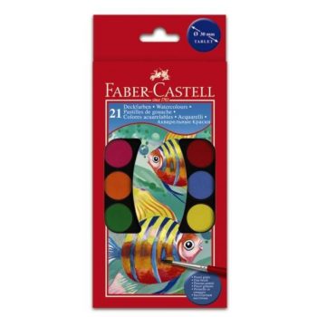 Faber Castell Watercolour 21 disc set