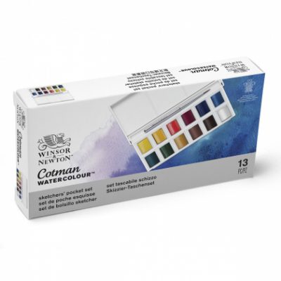 Cotman Watercolour Sketchers Pocket Box or set - Winsor & Newton