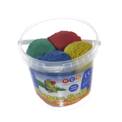 Play Doh / Dough - Tub of 4 colours finger soft