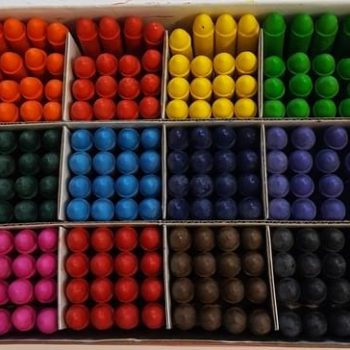 Faber Castell Chublets - Box of 384 (CLASSROOM BULK BOX) - Wax Crayons
