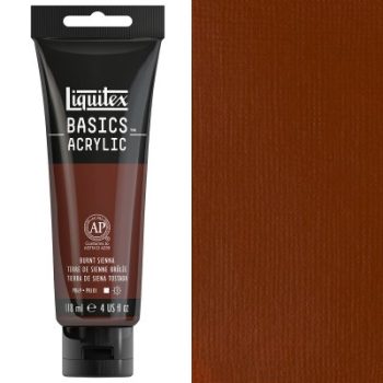 Liquitex BASICS Acrylic 118ml Burnt Sienna - 127