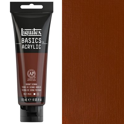 Liquitex BASICS Acrylic 118ml Burnt Sienna - 127