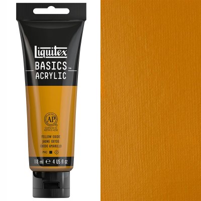 Liquitex BASICS Acrylic 118ml Yellow Oxide - 416
