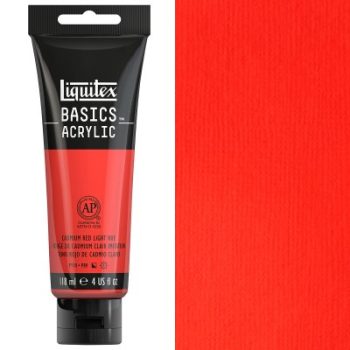 Liquitex BASICS Acrylic 118ml Cad Red Light Hue - 510