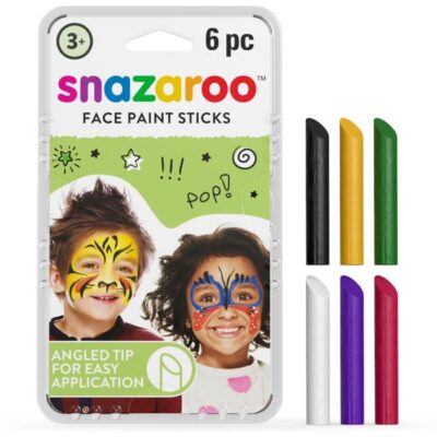 Snazaroo Face Painting Sticks - set of 6