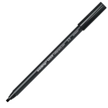 Edding Calligraphy Marker (Black) - Medium 3.5mm tip