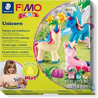 FIMO Kids Unicorn Set 168g Ages 8 plus - clay modelling set