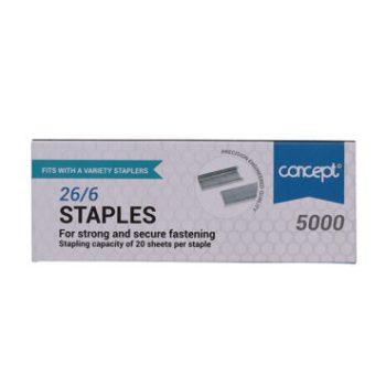 Staples for Desk-top stapler 26/6