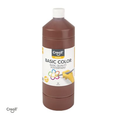 Creall Poster Paint 1000ml - Brown