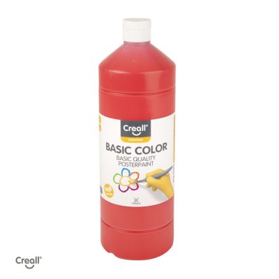 Creall Poster Paint 1000ml - Red
