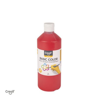 Creall Poster Paint 500ml - Red