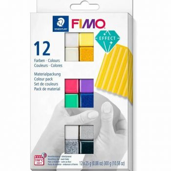 FIMO Multi Block Set 12 x 25g blocks - multi-colour modeling clay