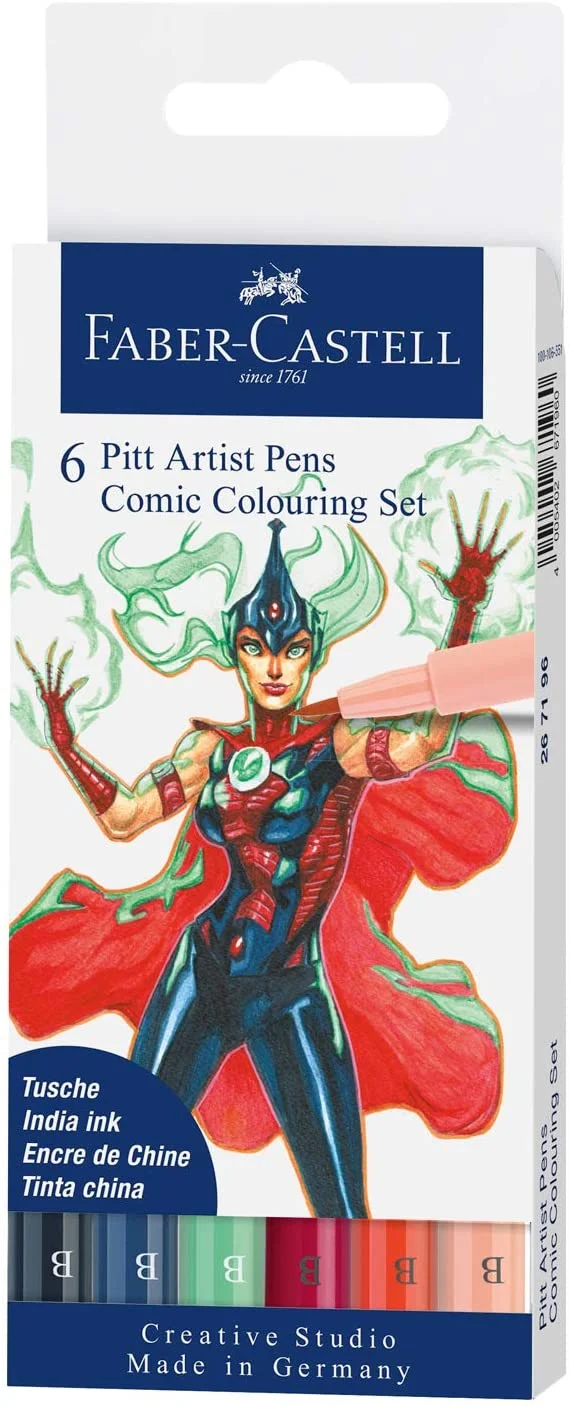 Faber Castell Manga 6 Pen Set - 