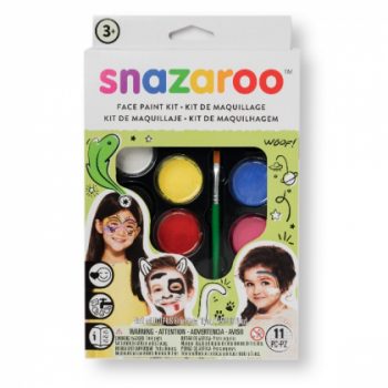 Snazaroo Rainbow Face Paint Palette Set or Kit