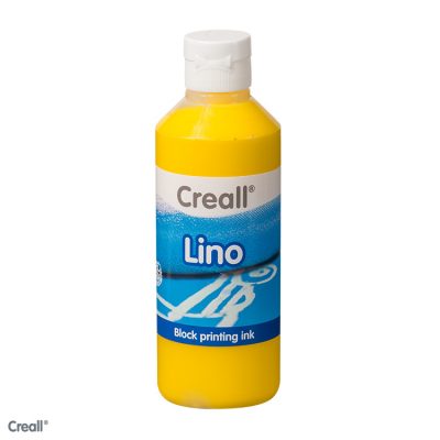 Creall Lino Block Printing Ink 250ml - Yellow