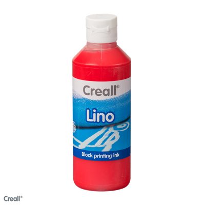 Creall Lino Block Printing Ink 250ml - Red