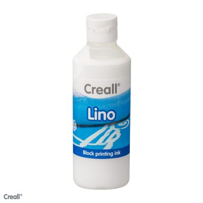 Creall Lino Block Printing Ink 250ml - White