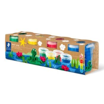 NORIS Junior Playdough - Set of 4 Primary Colours