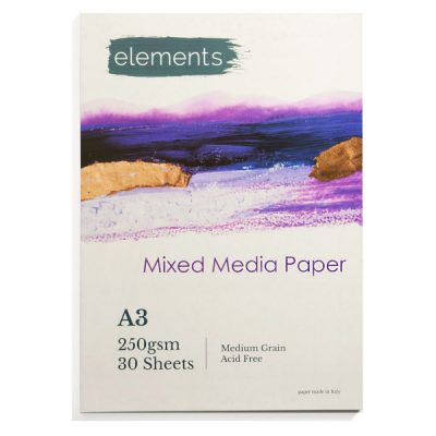 Elements - A3 Mixed Media Paper 250g 30 Sheets