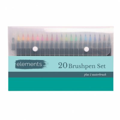 Elements Watercolour Brushpens (20pcs)