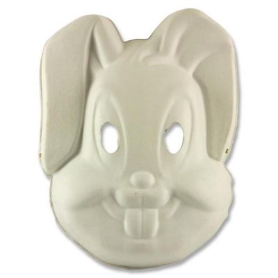 Rabbit Mask - Pack of 10 - Craft Supplies