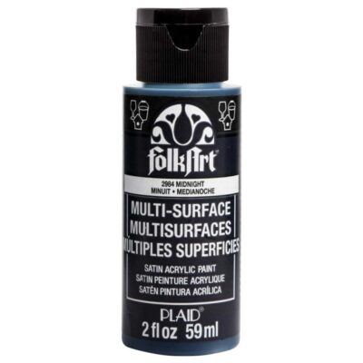 "Folk Art" Multi Surface Acrylic 59ml - Midnight Blue 2984