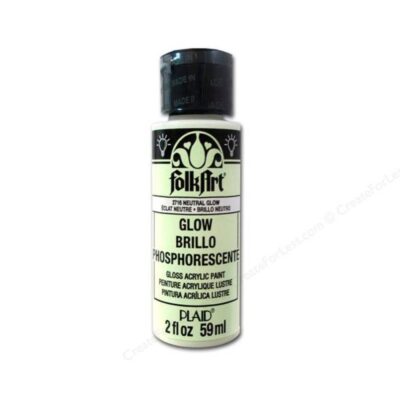 "Folk Art" GLOW in the DARK Acrylic 59ml - Neutral Colour