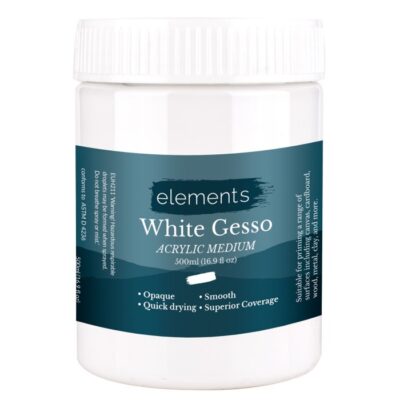 Elements White Gesso - 500ml