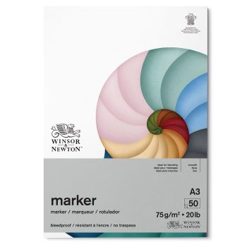 Winsor & Newton Bleedproof Marker Pad 75gsm - A3