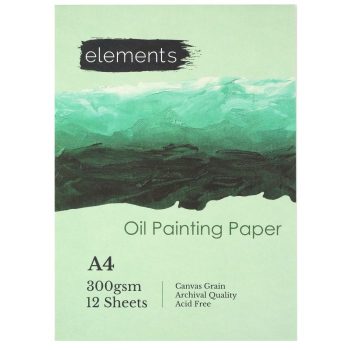 Elements - A4 Oil Painting Pad 300g 12 sheets