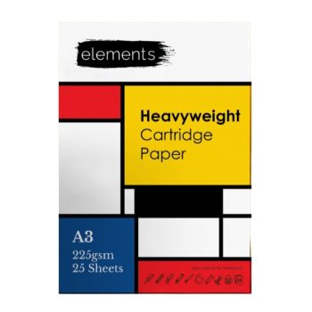 Elements A3 Heavyweight Cartridge Paper Pad - 225gsm