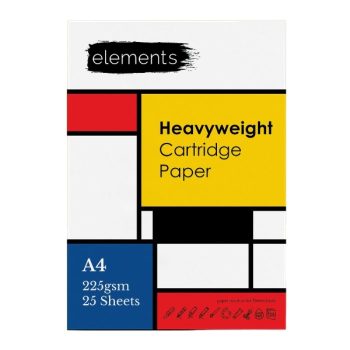 Elements A4 Heavyweight Cartridge Paper Pad - 225gsm