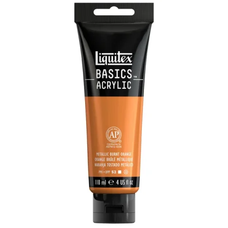 Liquitex Acrylic 118ml Metallic Burnt Orange