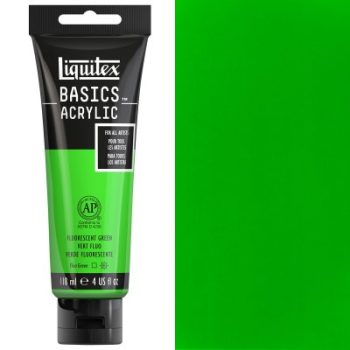 Liquitex Acrylic 118ml Fluorescent Green 985