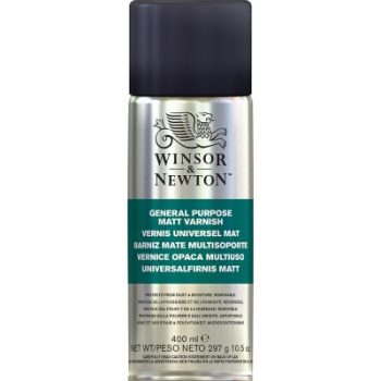 Winsor & Newton General Purpose Matt Spray Varnish - 400ml