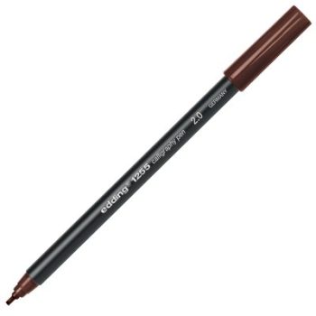 Edding Calligraphy Marker (Brown) - Fine 2.0mm tip