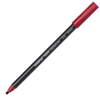Edding Calligraphy Marker (Red) - Medium 3.5mm tip