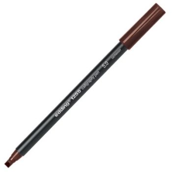 Edding Calligraphy Marker (Brown) - Broad 5.0mm tip