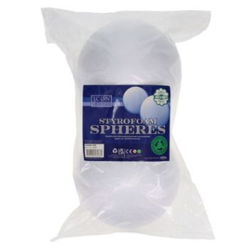 Polystyrene Balls - 150mm (Pack of 2)