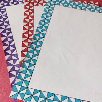 A3 Framed paper (25 sheets - asst'd designs)