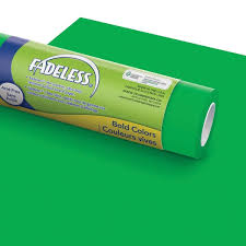 Fadeless Paper Roll EXTRA LONG - 1.22m x 15m - Apple Green