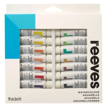 Reeves - Watercolour Paint Tube Set 18 Colours