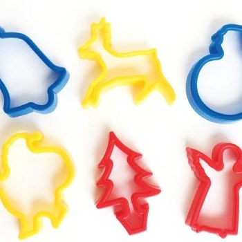 Dough Cutter Set - Christmas (6 pce)