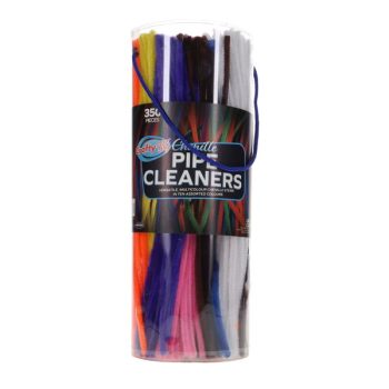 Pipe Cleaners Long - Assorted Colours (Tub of 350)