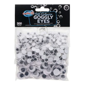 Joggle Eyes - Pack of 300 mixed sizes